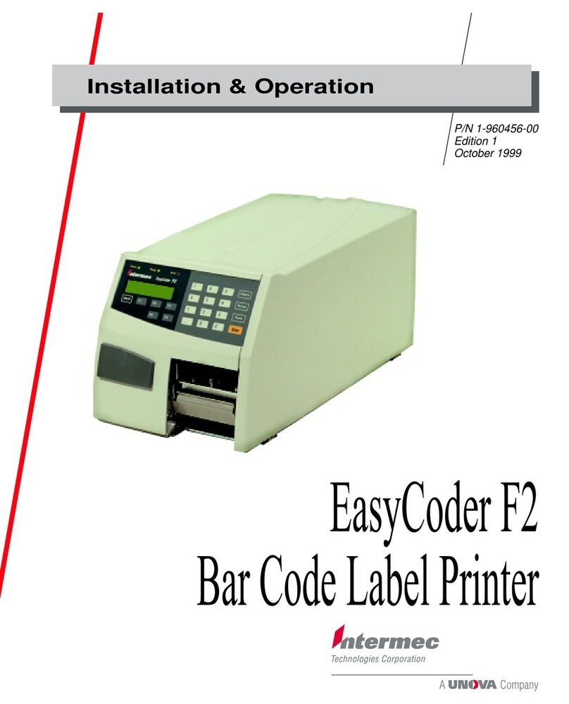 Intermec EasyCoder F2 Betriebsanleitung
