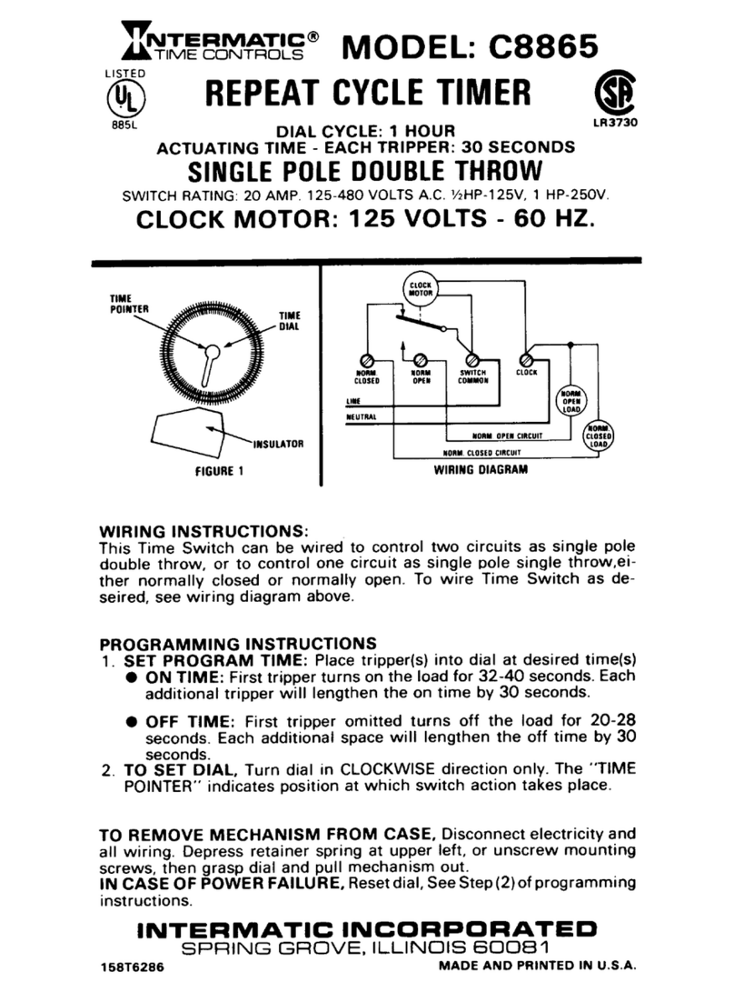 Intermatic C8865 Handbuch