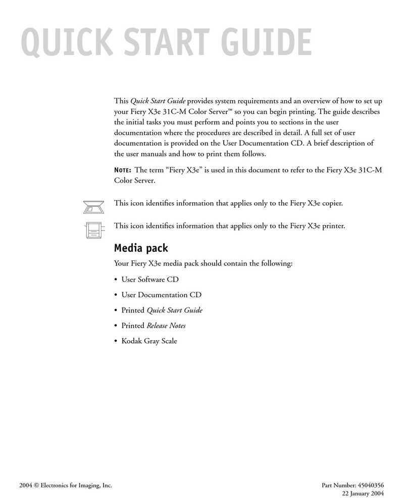 Fiery KM-C2030 Bedienungsanleitung