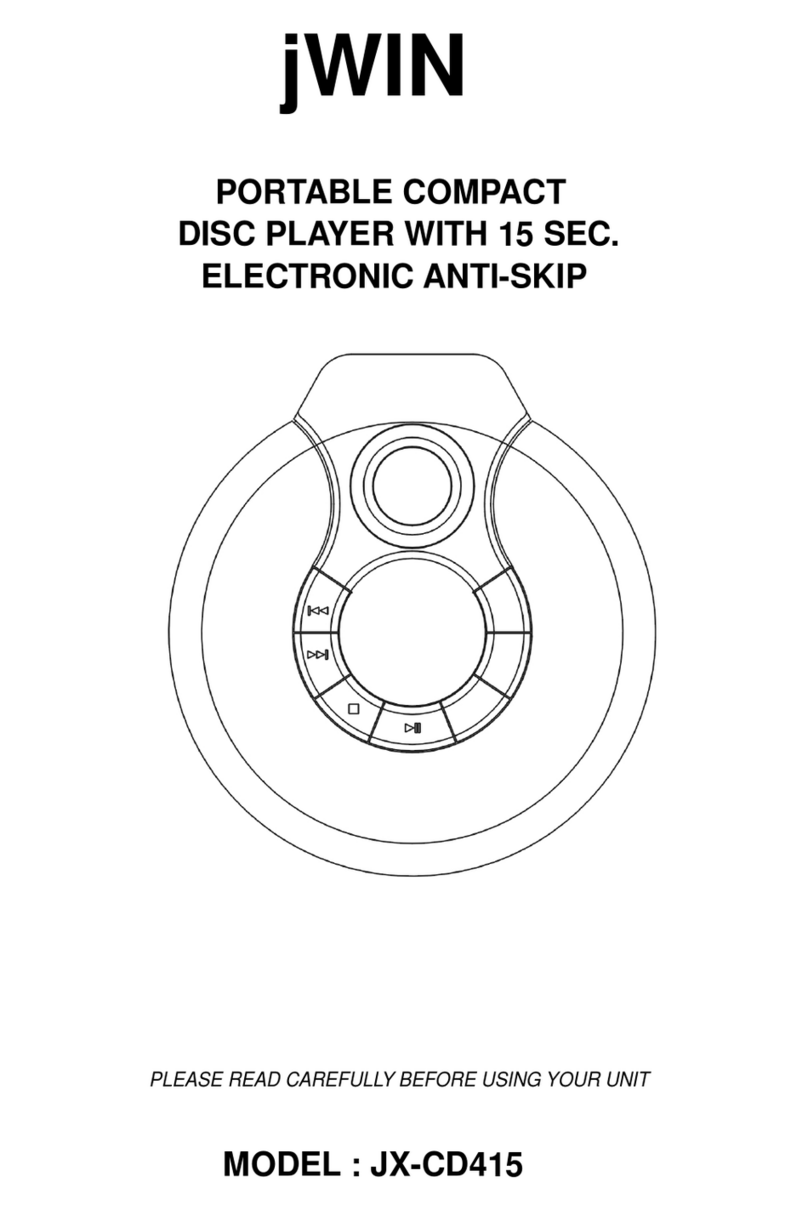jWIN JX-CD415 Bedienungsanleitung