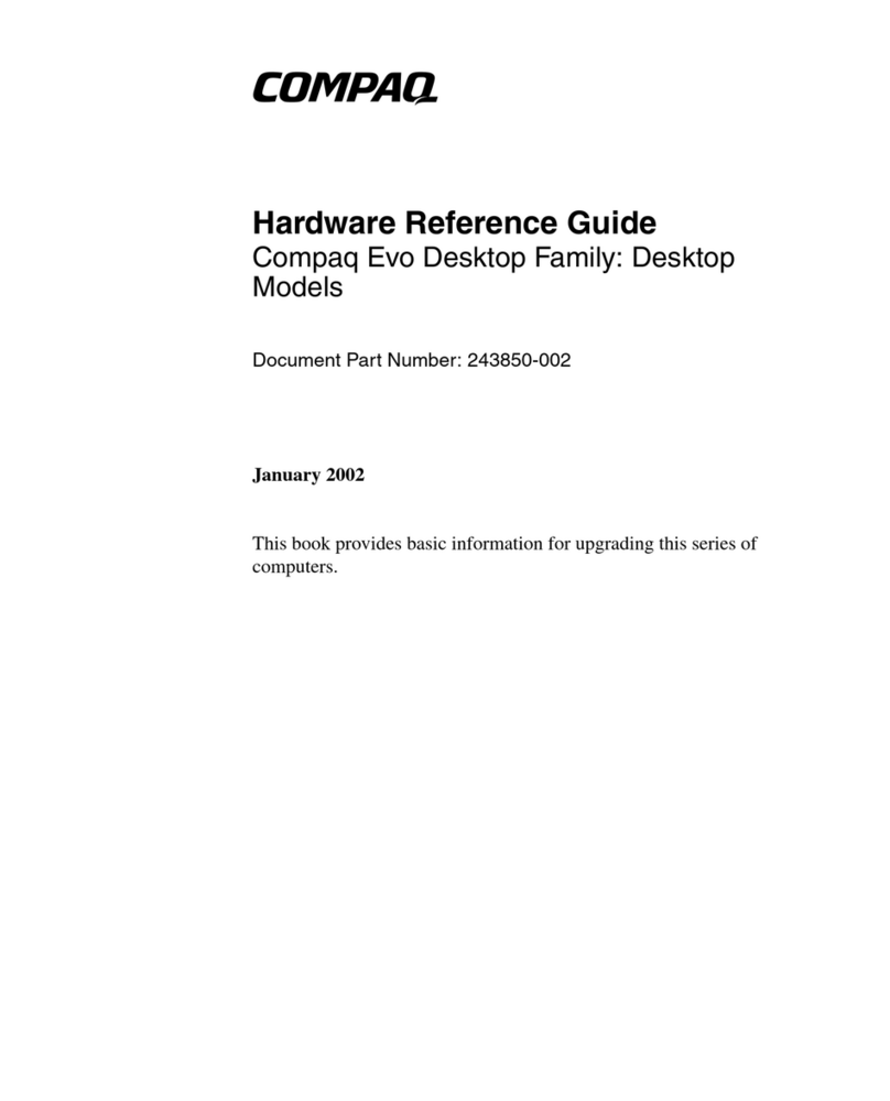 Compaq Evo D300 - Convertible Minitower Bedienungs- und Wartungshandbuch