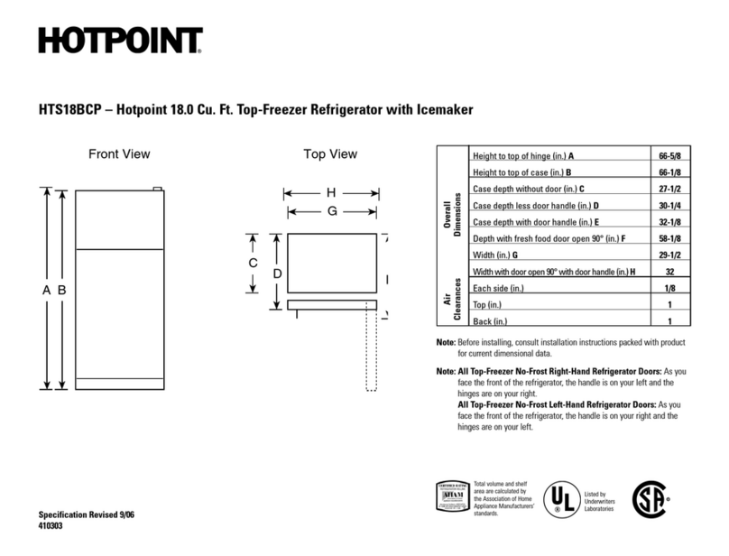 Hotpoint HTS18BCPL Handbuch