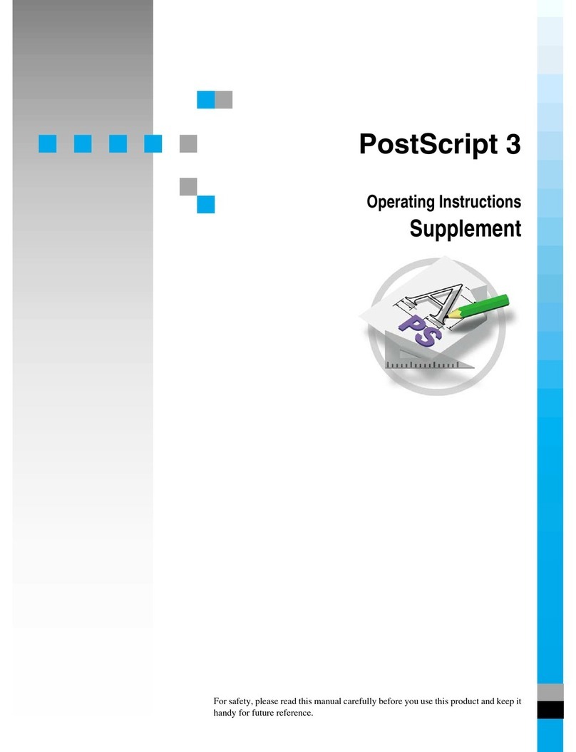 Gestetner P7126 Bedienungsanleitung