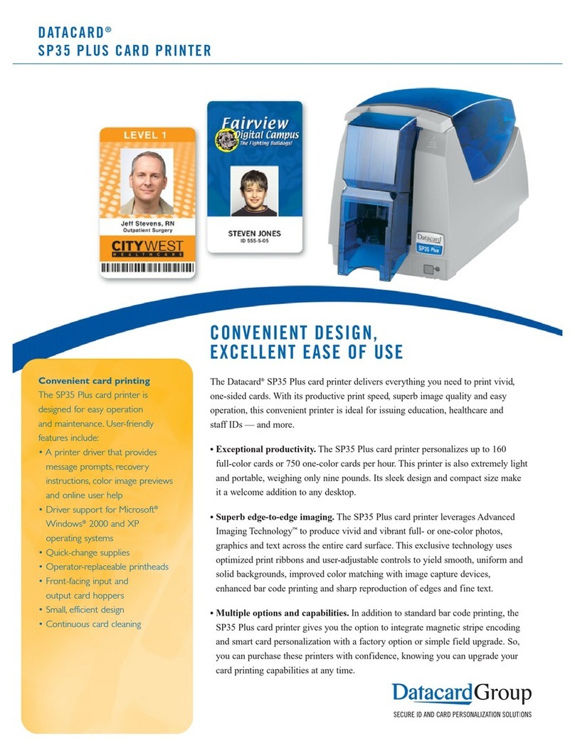 DataCard SP35 Plus Bedienungsanleitung