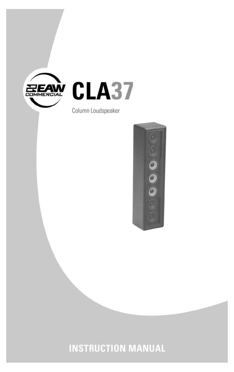 EAW CLA37 Bedienungsanleitung
