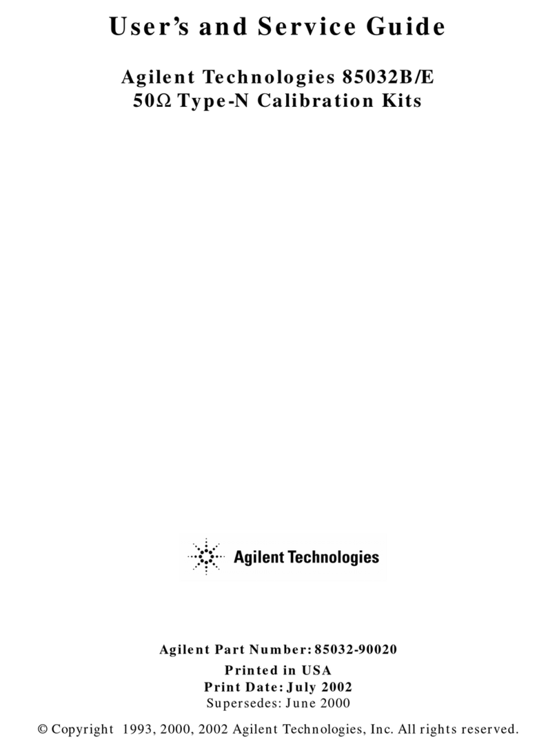 Agilent Technologies 85032B/E 50 Handbuch