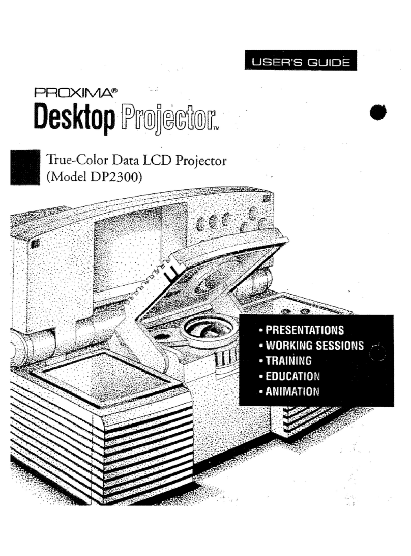 Proxima DP2300 Bedienungsanleitung