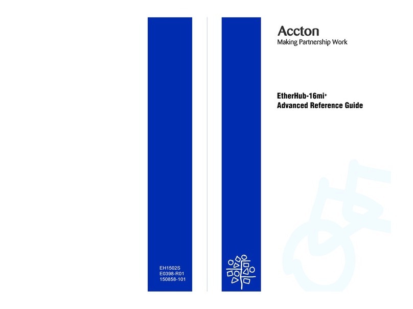 Accton Technology ETHERHUB-16MI+ E0398-R01 Bedienungsanleitung