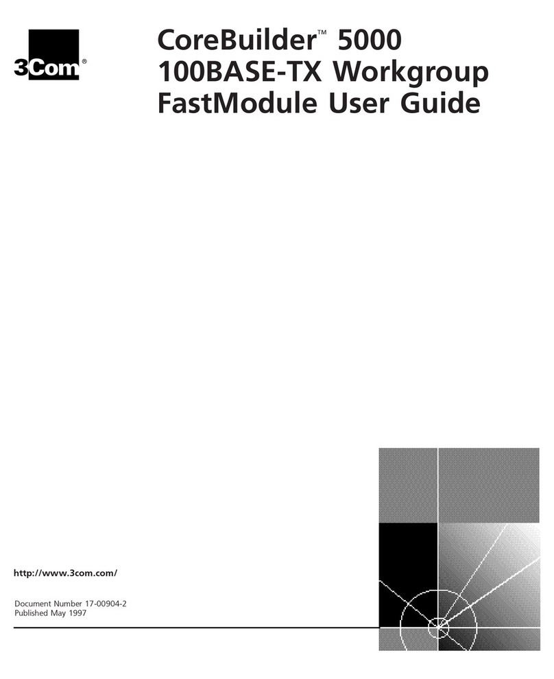 3Com CoreBuilder 5000 Bedienungsanleitung
