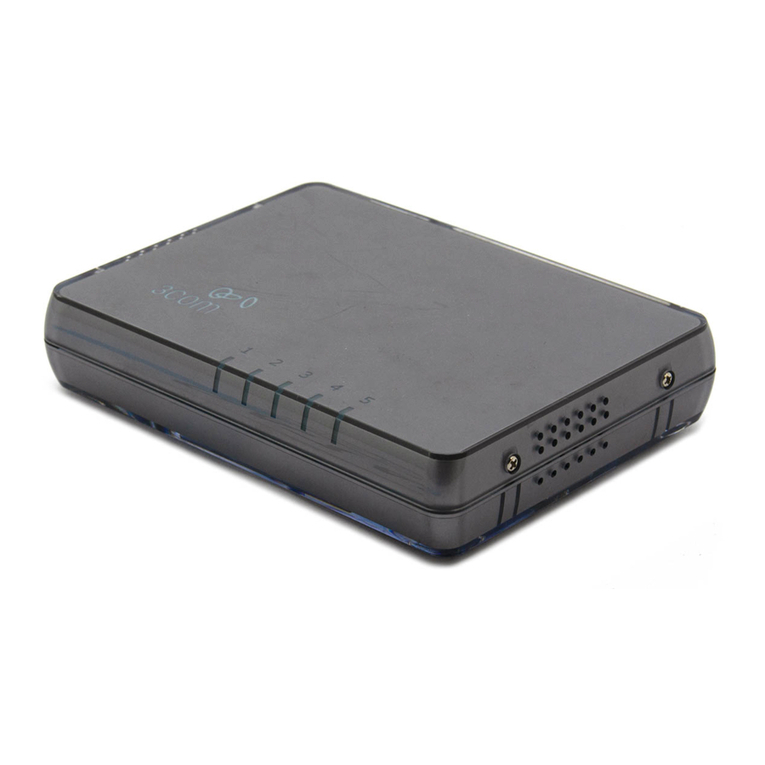 3Com Gigabit Switch 8 Bedienungsanleitung