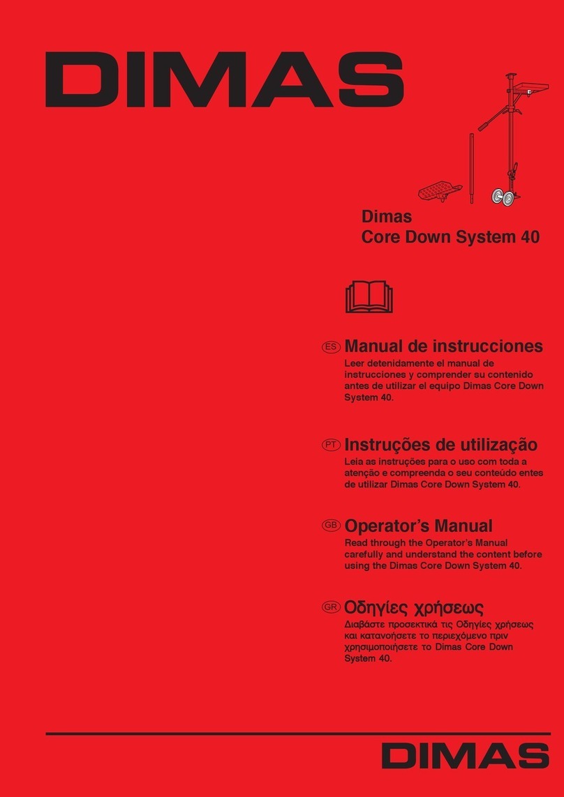 Dimas Core Down System 40 Bedienungsanleitung