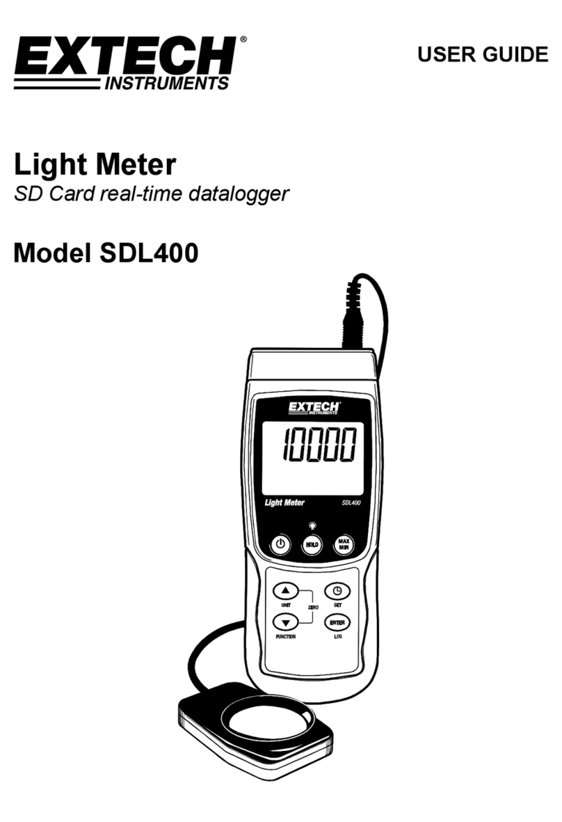Extech Instruments SDL400-NIST Bedienungsanleitung