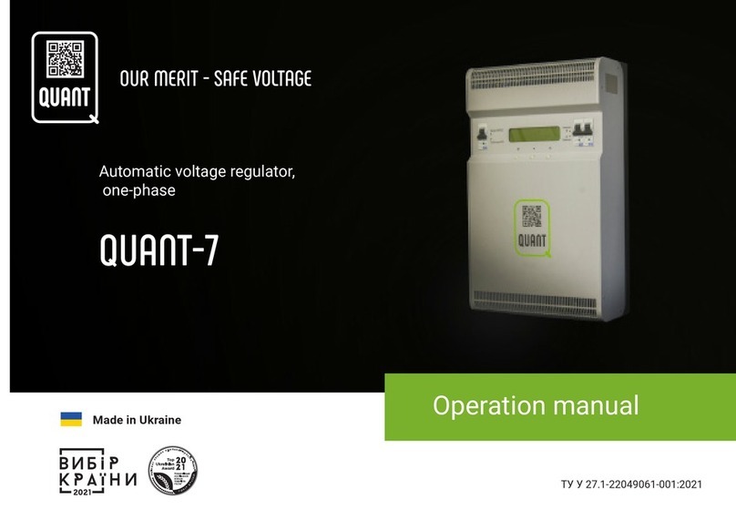 QUANT QUANT-7 Bedienungsanleitung