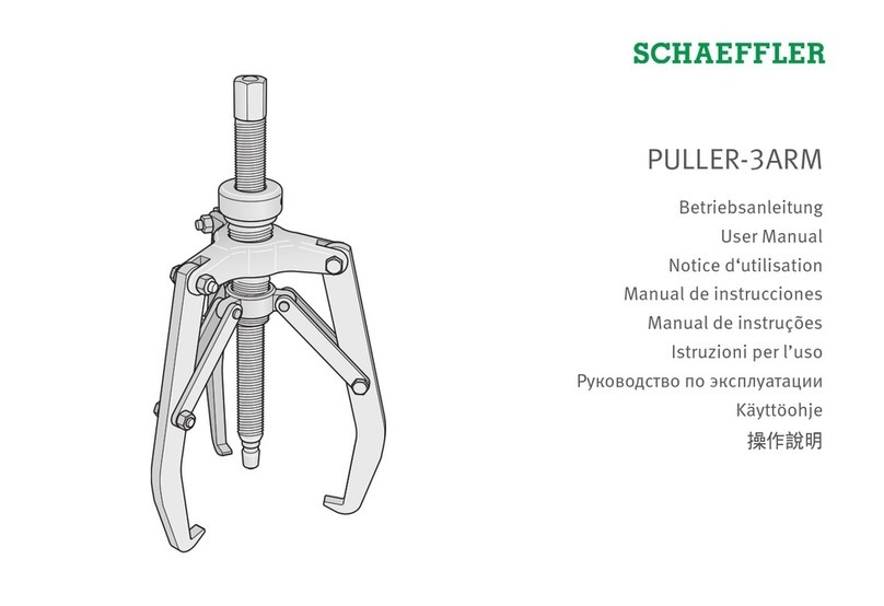 Schaeffler PULLER-3ARM Bedienungsanleitung