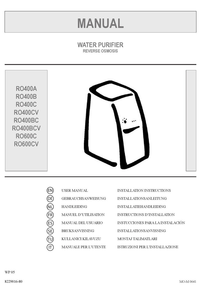 Bluewater RO400A Bedienungsanleitung