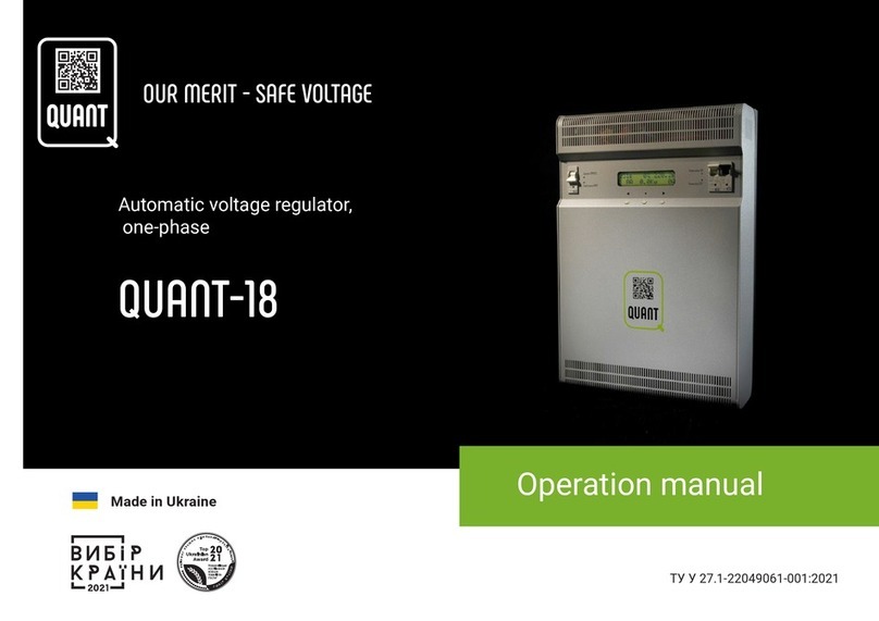 QUANT QUANT-18 Bedienungsanleitung