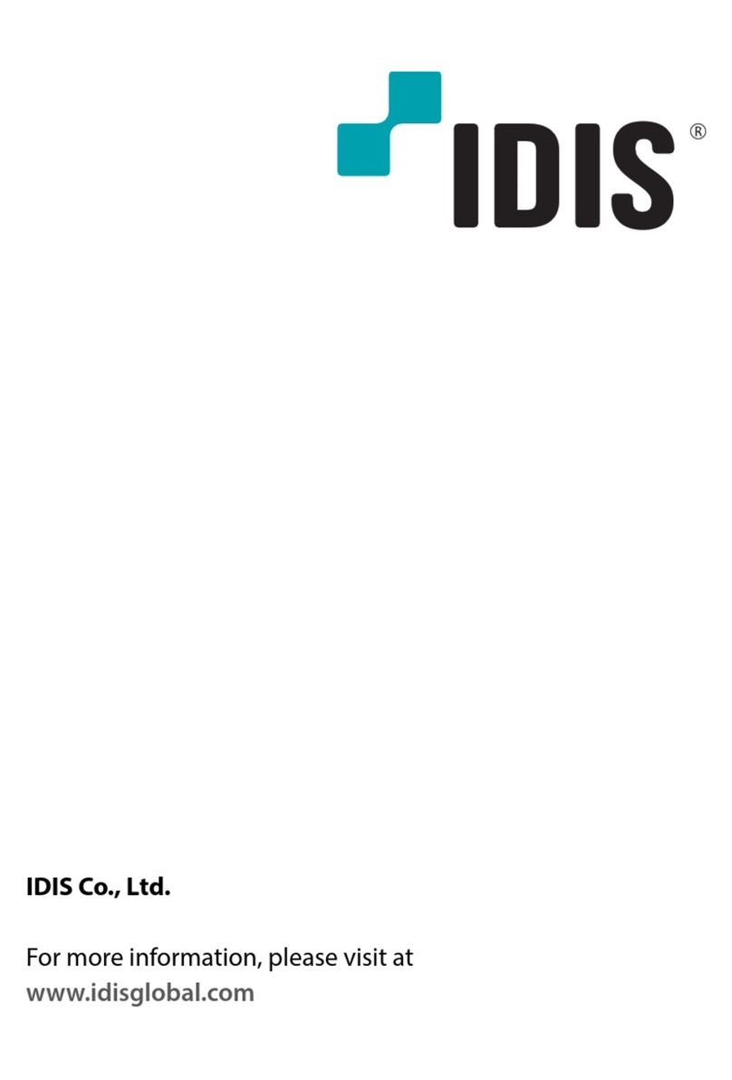 Idis DR-6516P-A Bedienungsanleitung