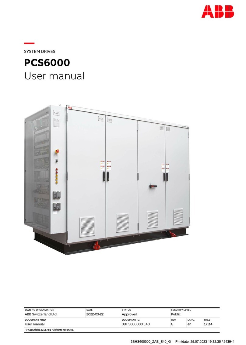 ABB PCS6000 Bedienungsanleitung
