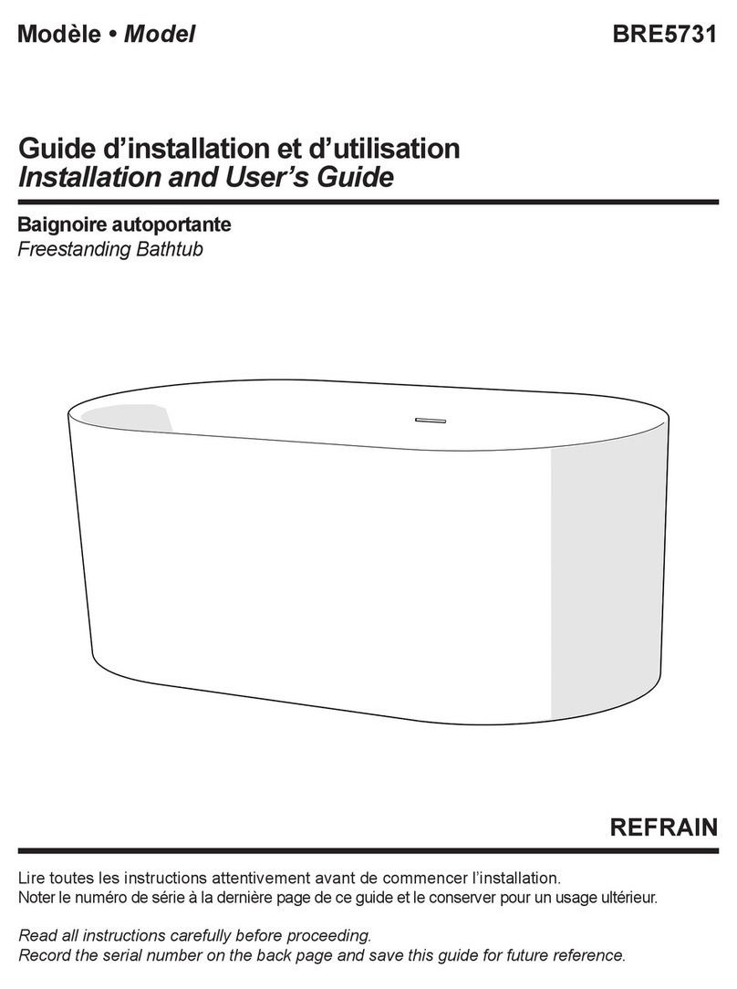 Fleurco BRE5731 Bedienungsanleitung Fleurco BRE5731 Bedienungsanleitung