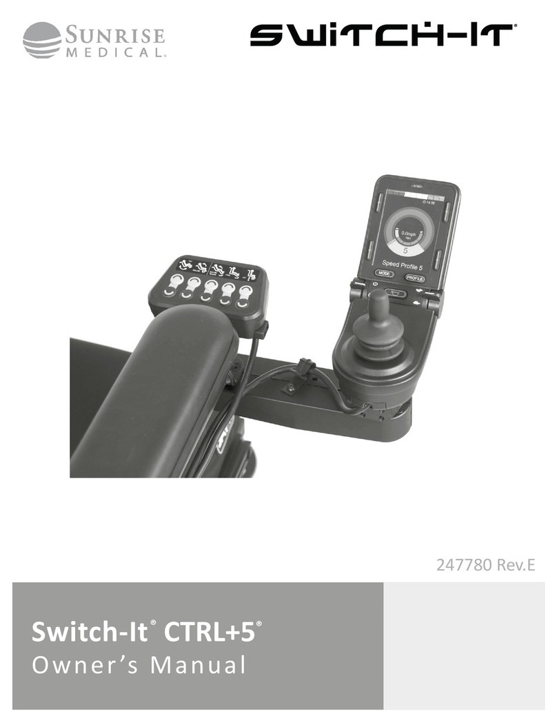 Sunrise Medical Switch-It CTRL+5 Bedienungsanleitung Sunrise Medical Switch-It CTRL+5 Bedienungsanleitung