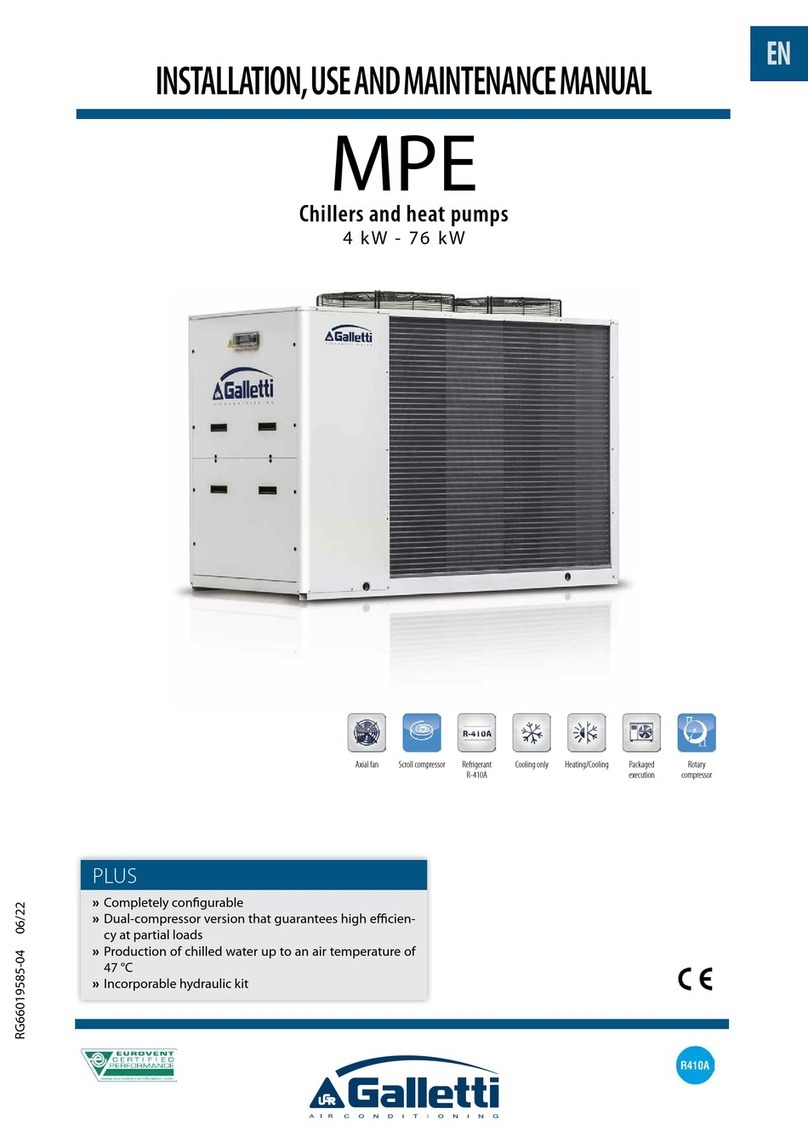 Galletti MPE Service-Handbuch