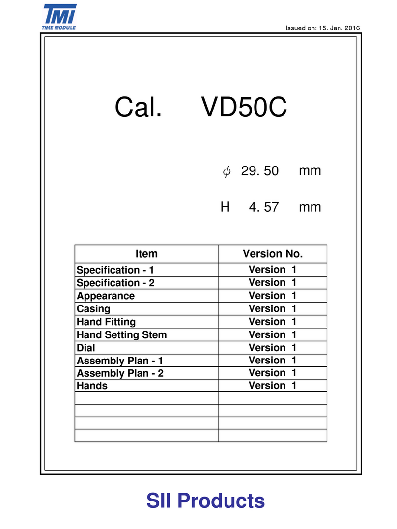 TMI Products VD50C Bedienungsanleitung TMI Products VD50C Bedienungsanleitung
