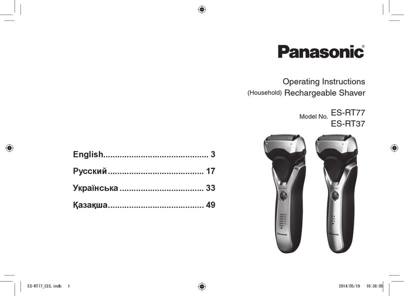 Panasonic ES-RT77 Bedienungsanleitung