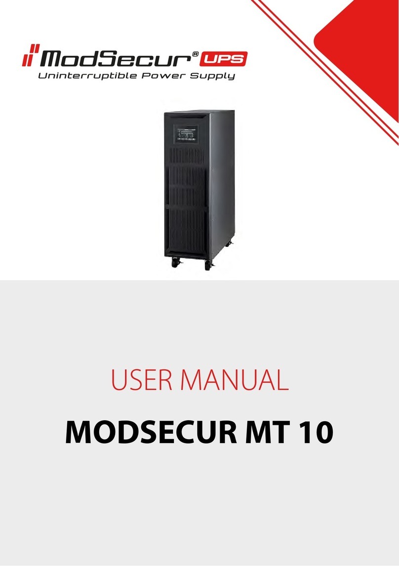 MAXIGLOBAL MODSECUR MT10 Bedienungsanleitung