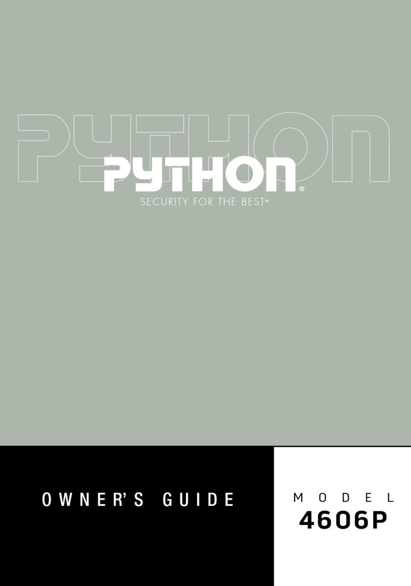 Python 44606P Bedienungsanleitung