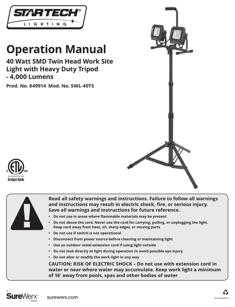 StarTech.com SWL-40TS Bedienungsanleitung