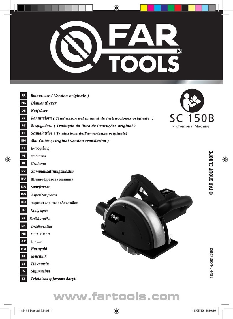 Far Tools SC 150B Bedienungsanleitung