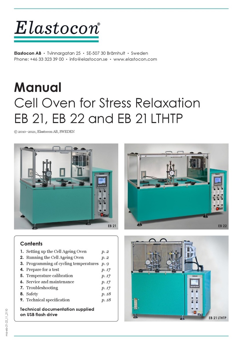 Elastocon EB 21 Bedienungsanleitung