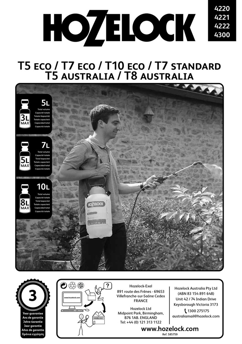 Hozelock T5 eco Bedienungsanleitung