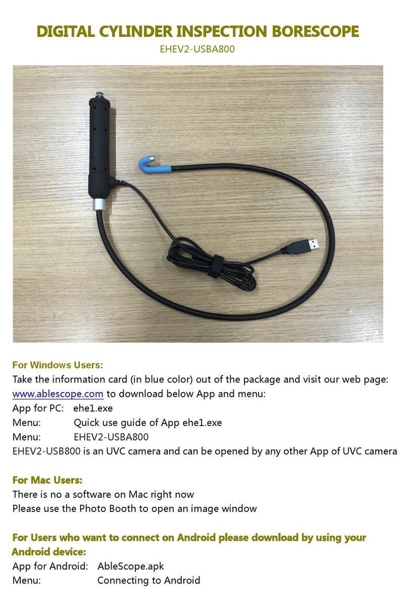 Ablescope EHEV2-USBA800 Bedienungsanleitung