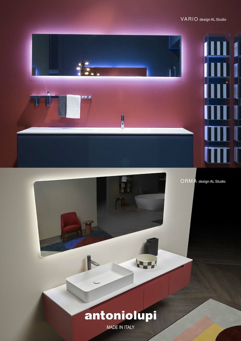 antoniolupi ORMA Bedienungsanleitung antoniolupi ORMA Bedienungsanleitung