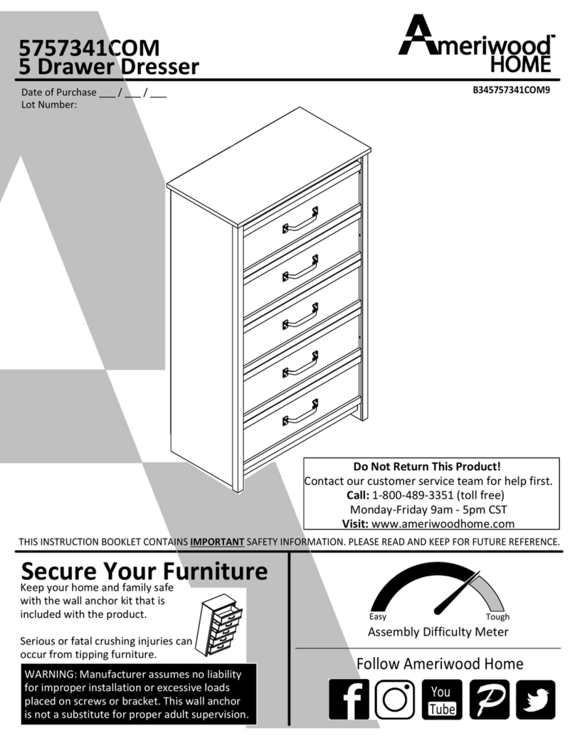 Ameriwood HOME 5757341COM Bedienungsanleitung