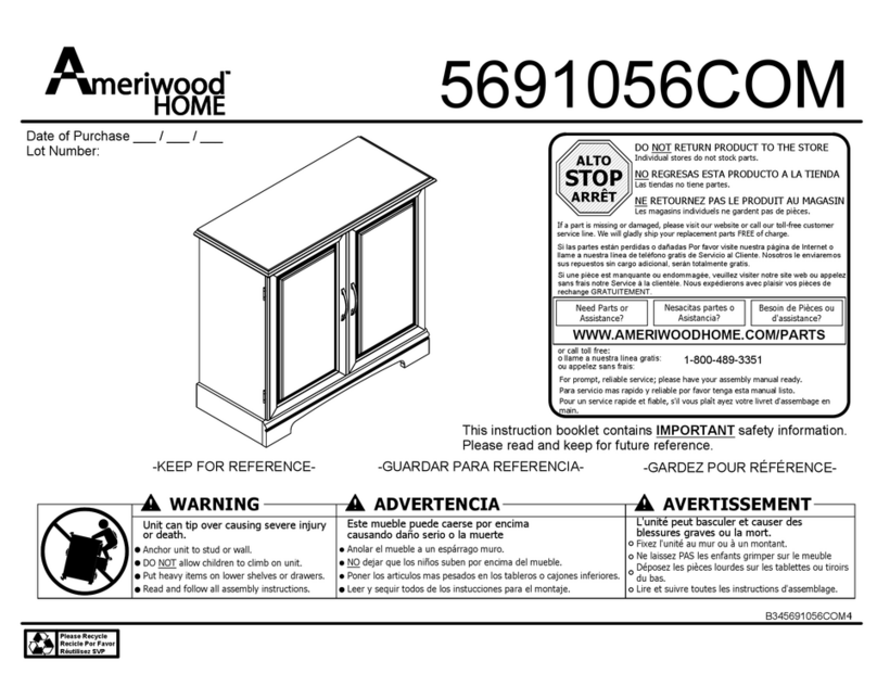Ameriwood HOME 5691056COM Bedienungsanleitung