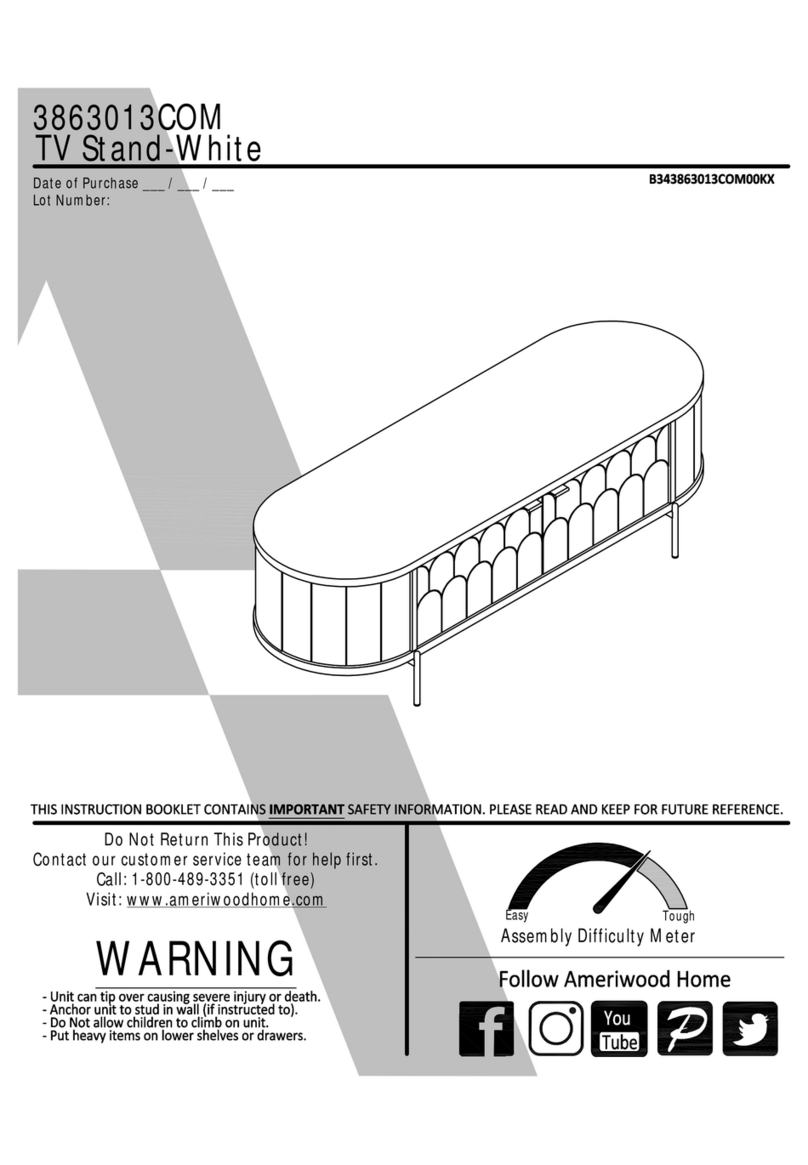 Ameriwood HOME 3863013COM Bedienungsanleitung