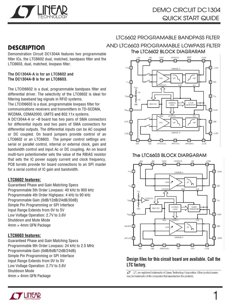 Linear Technology DC1304A-A Bedienungsanleitung