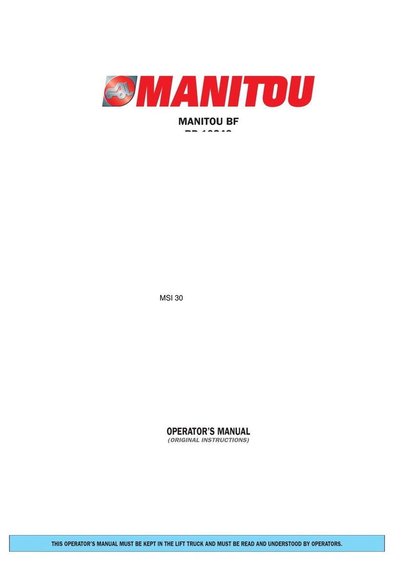 Manitou MSI 30 Bedienungsanleitung