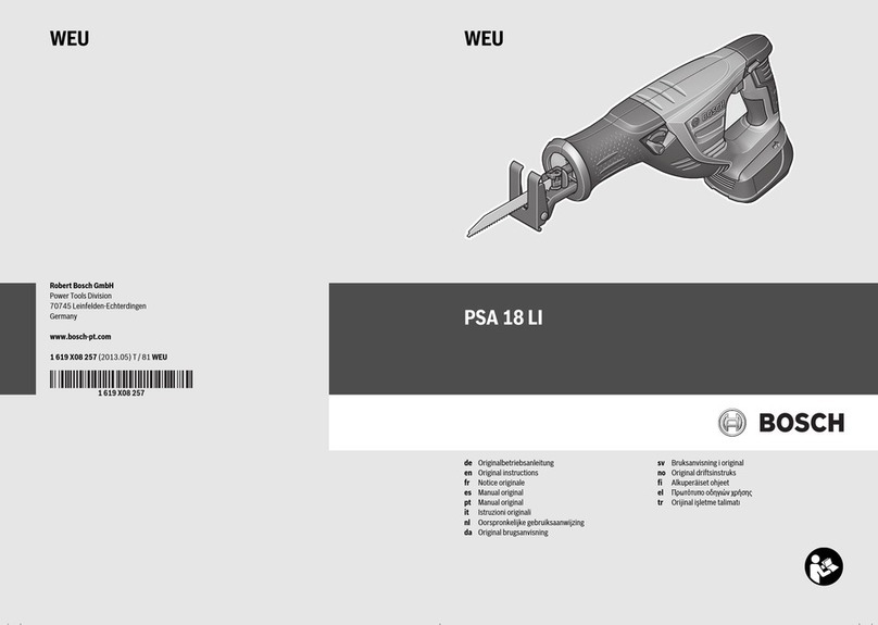 Bosch 627396 - 62 Bedienungsanleitung
