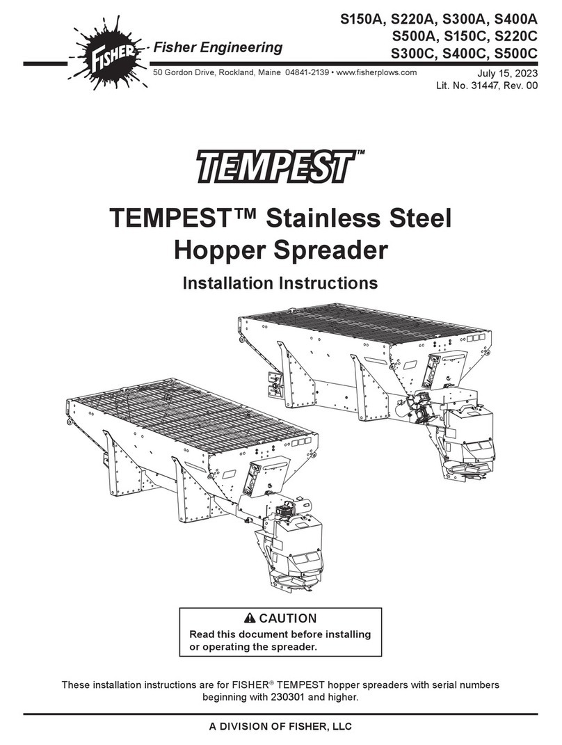 Fisher Engineering TEMPEST S150A Bedienungsanleitung