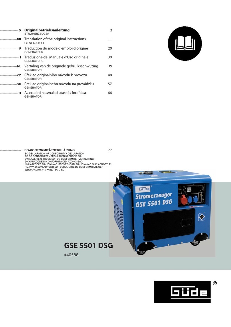 GÜDE 40588 Bedienungsanleitung