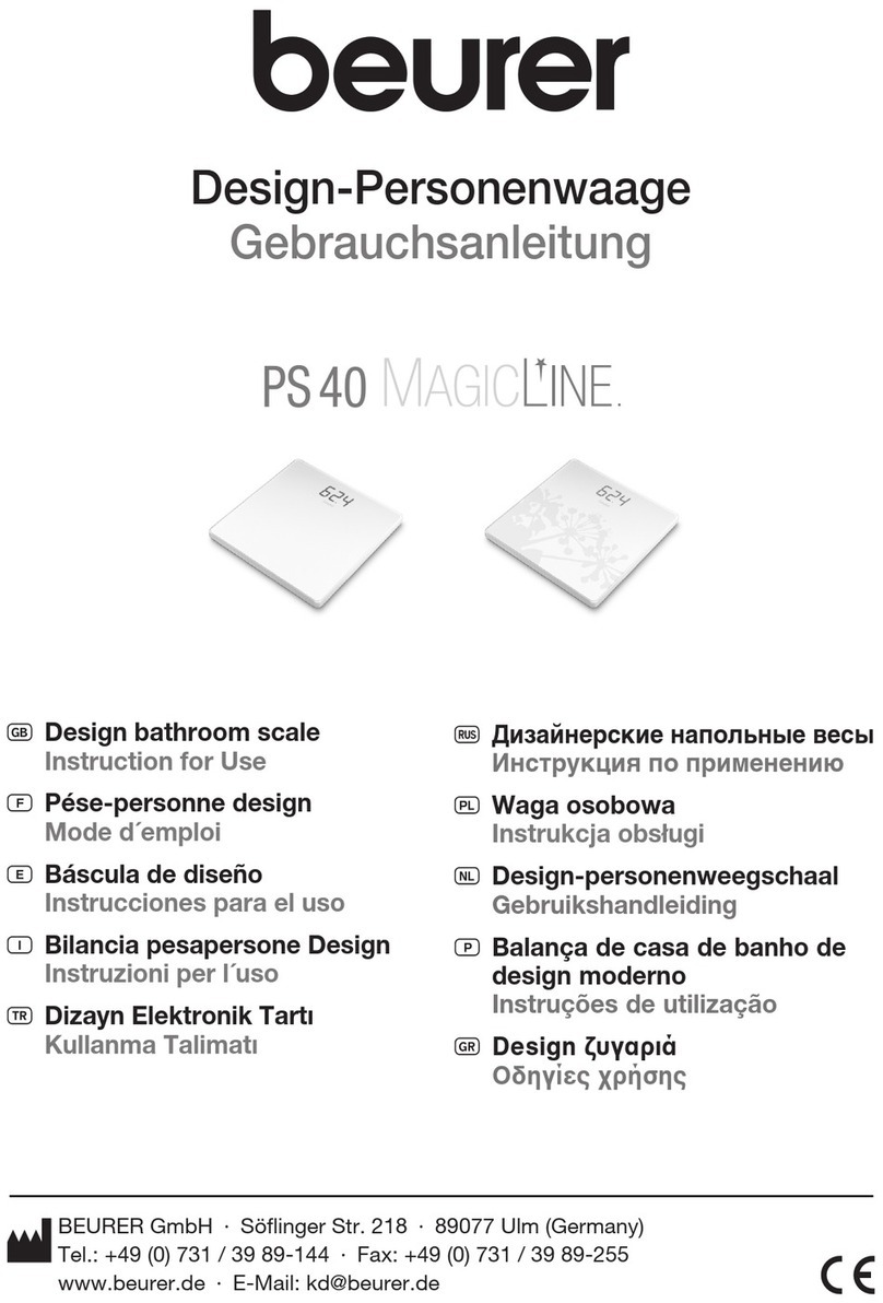 Beurer MagicLine PS 40 Bedienungsanleitung