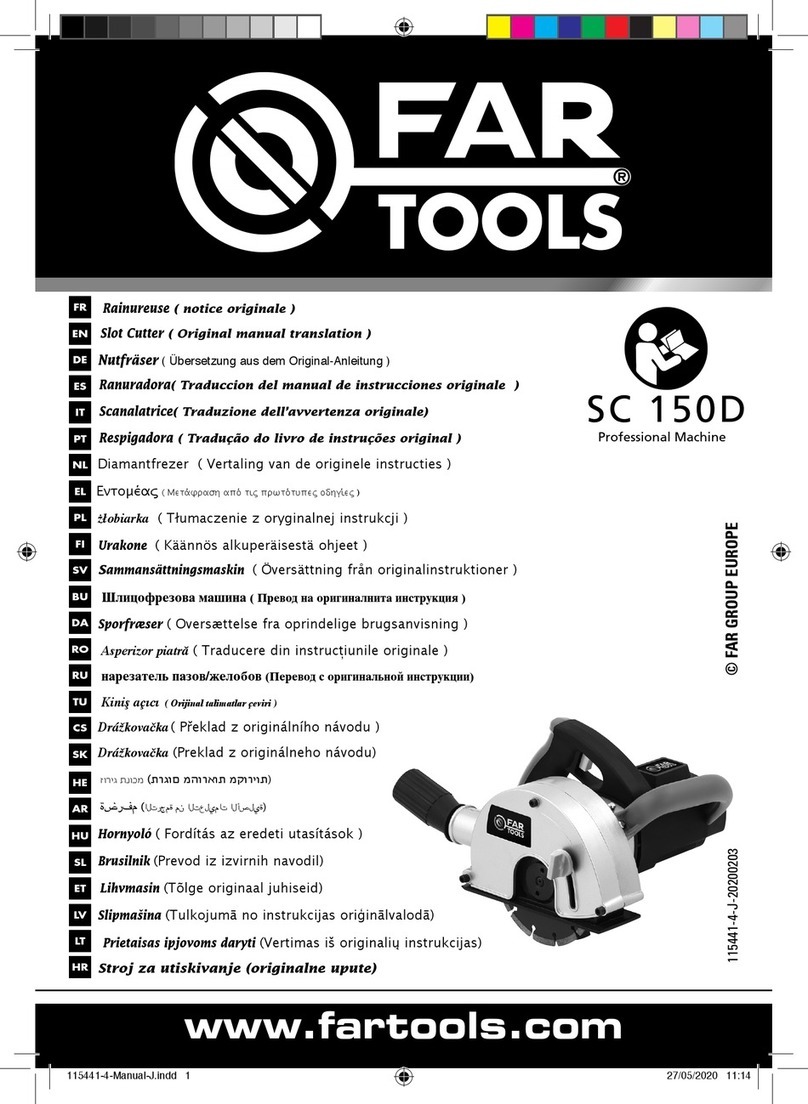 Far Tools SC 150D Bedienungsanleitung