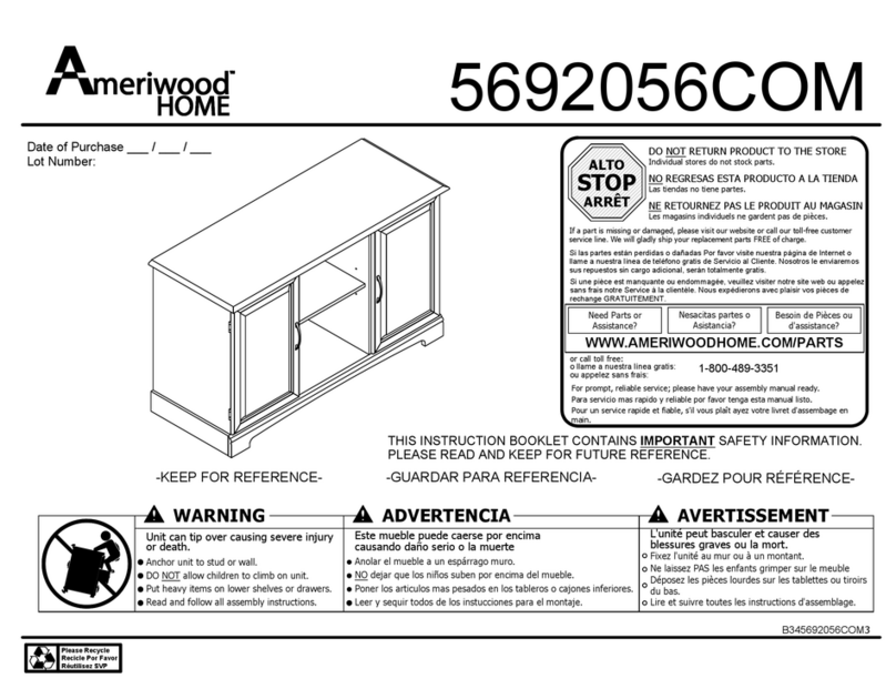 Ameriwood HOME 5692056COM Bedienungsanleitung