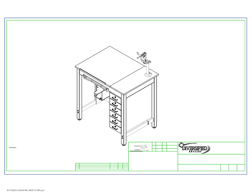 DIVERSIFIED SPACES DT-31A Bedienungsanleitung