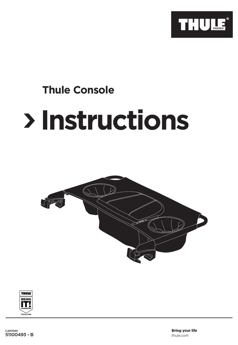 Thule Console Bedienungsanleitung