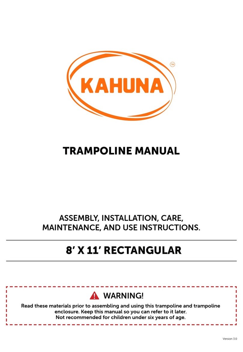 Kahuna RECTANGULAR Bedienungsanleitung