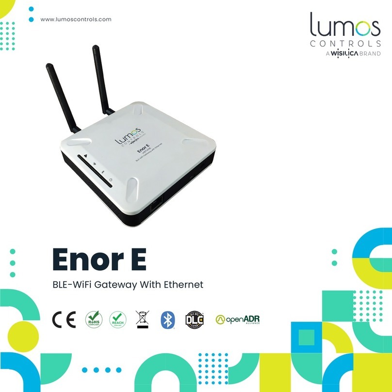 WiSilica lumos Enor E Bedienungsanleitung